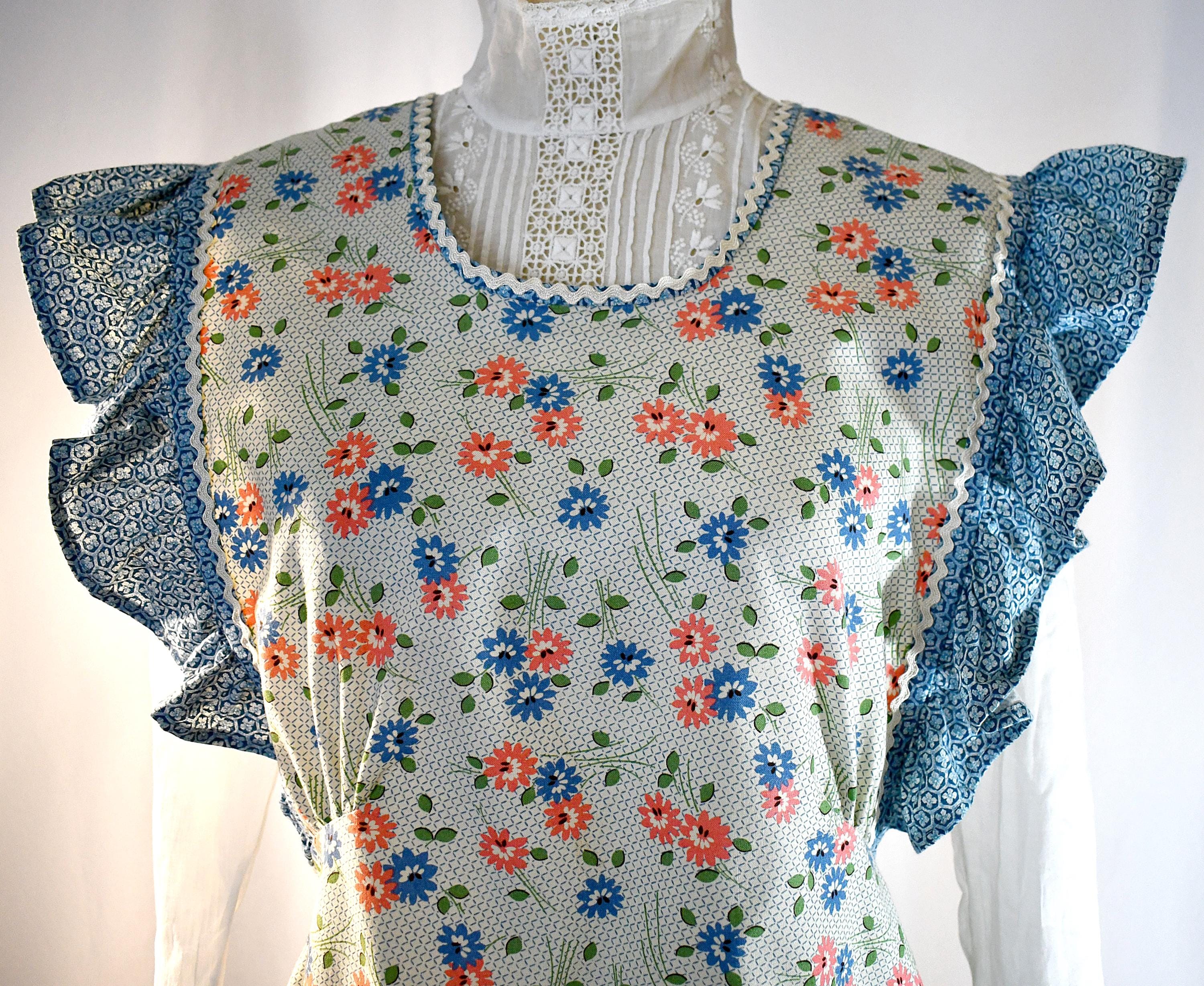 Vintage 80s Apron - Etsy