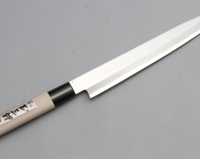 Japanese Yanagiba Sashimi Knife, High Carbon Stainless Steel, 21cm Blade