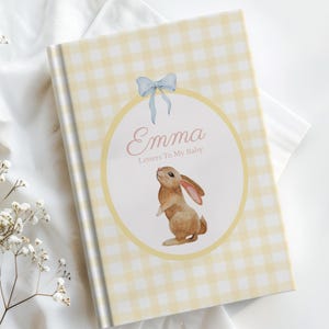 Letters To My Little Girl, Dear Daughter Journal, Personalized Name, Baby Shower, New Mother Gift, Baby Girl, Newborn Box, Keepsake
