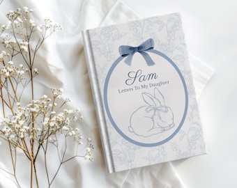 Personalized Baby Girl Memory Book: Birth Month Flower Keepsake