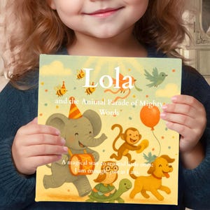 Personalized Kids Book with Name | Custom Affirmation Story for Toddlers | Birthday Gift Baby Shower Confidence Builder Keepsake Gift