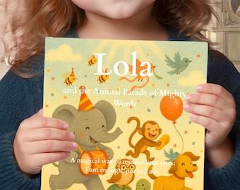 Personalized Kids Book with Name | Custom Affirmation Story for Toddlers | Birthday Gift Baby Shower Confidence Builder Keepsake Gift
