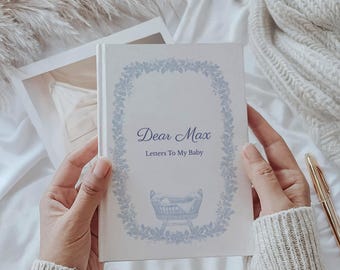 Brieven aan mijn zoon dagboek Baby geheugenboek gepersonaliseerde hardcover dagboekbrieven aan mijn kleine jongen of meisje kraamcadeau aandenken