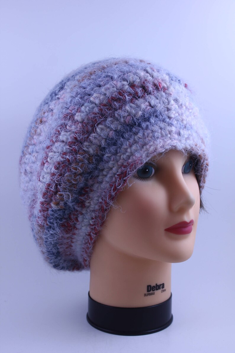 Slouchy Unisex Oversized Boho-chic Hand knitted Beanie