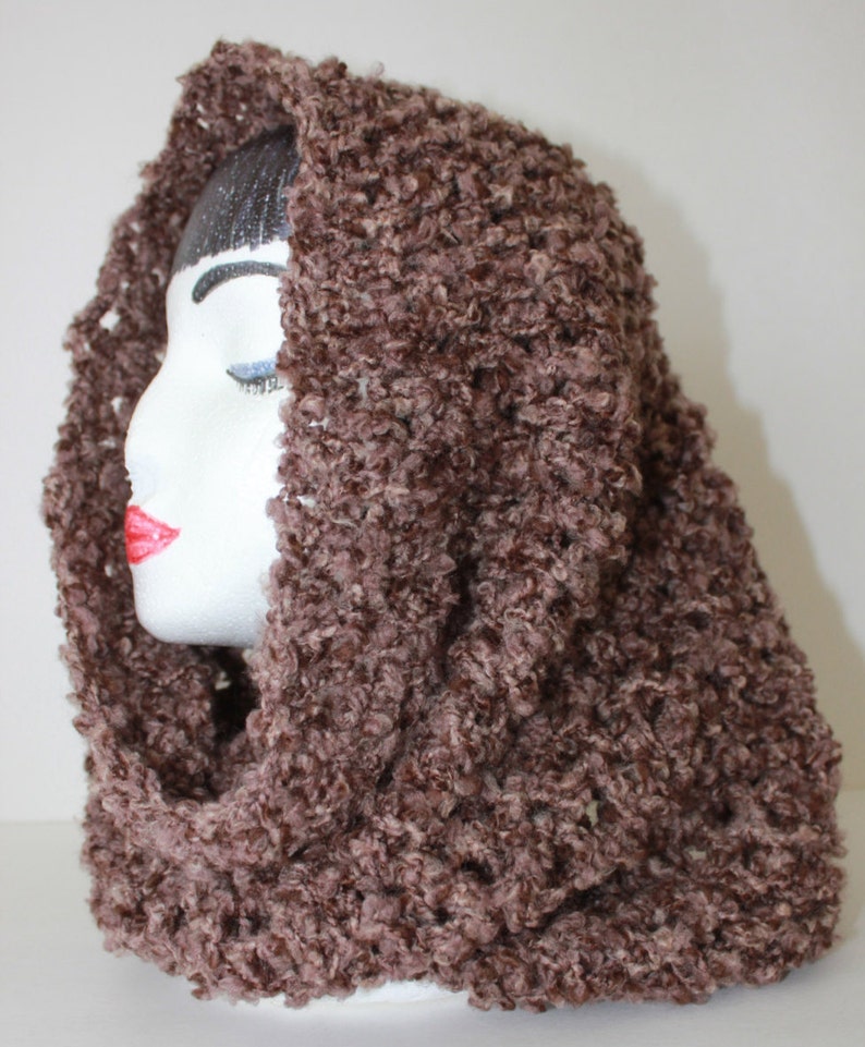 Tube Cowl Lavender Knit image 2