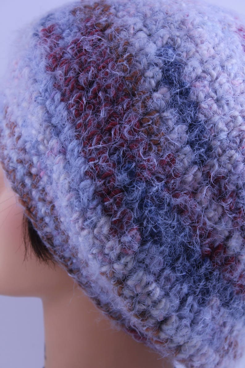 Slouchy Unisex Oversized Boho-chic Hand knitted Beanie