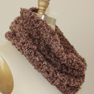 Tube Cowl Lavender Knit image 4