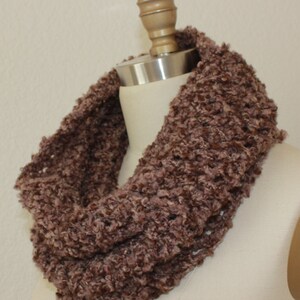 Tube Cowl Lavender Knit image 3