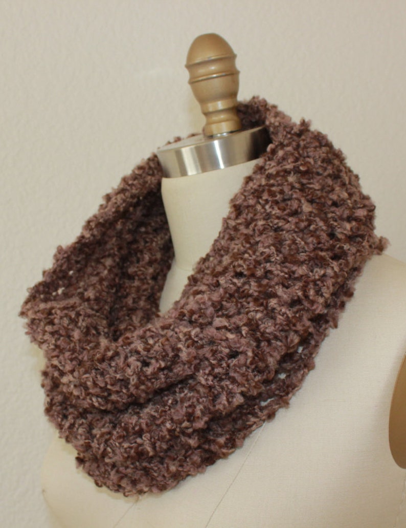 Tube Cowl Lavender Knit image 3