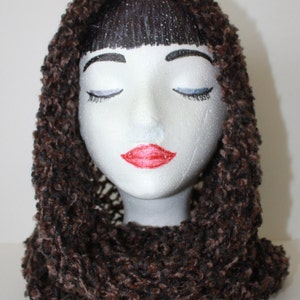 Tube Cowl Coffee With Hints of Lavender