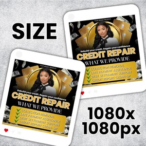 Credit Repair Masterclass Flyer, Tax, Bills, Event flyer, Business conference, Finances, Editable on Canva Template, Digital Download