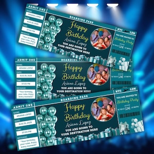 Happy Birthday Custom Gift Voucher Template, Printable Birthday Gift Certificate, Unisex Birthday Printable Birthday Gift Coupon, Multi Dot