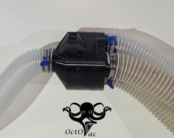 Vacuum Selector Switch – 3-Port Manifold – for 2.5" Dust Collection Hose – OctoVac Standard