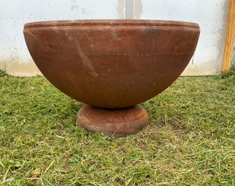 41 inch Steel fire pit, bowl fire pit deep fire pit metal fire pit firepits fire pits pedestal fire pit hand made fire pit