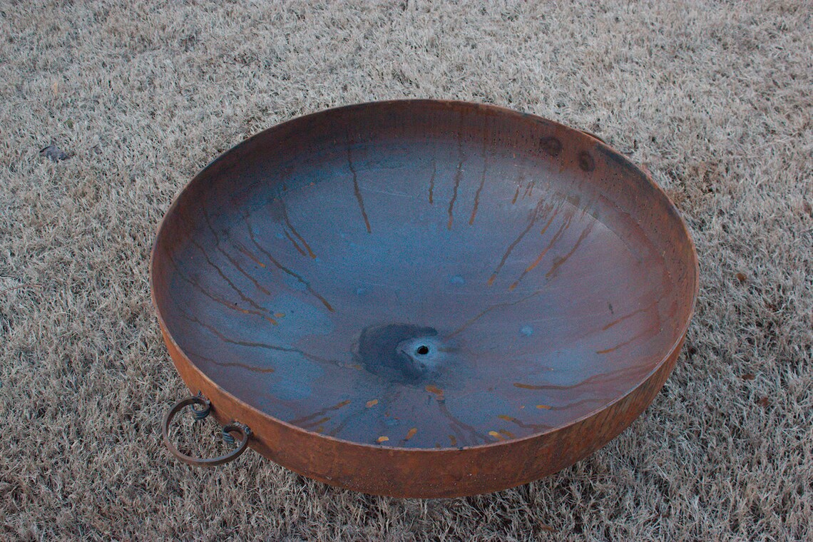 FIRE PIT KIT in 36 Diameter Steel Bowl Fire Pit Snuff Etsy