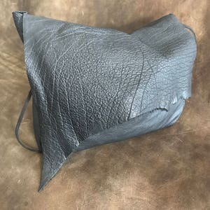 Bolso/bolso/bolso/cartera unisex Black Eternal Leathers