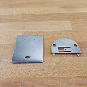 Vintage Brother Sewing Machine Needle & Bobbin Plates J01137