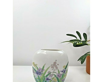 7.25 x 4.5 x 10.75 Skalny Oval Blue Ceramic Vase 7.25 x 4.5 x 10.75 Skalny Oval Blue Ceramic Vase