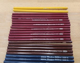 21 Vintage General’s Carb-Weld Mercedes 699 No 2 Pencils- Sundance- Dixon
