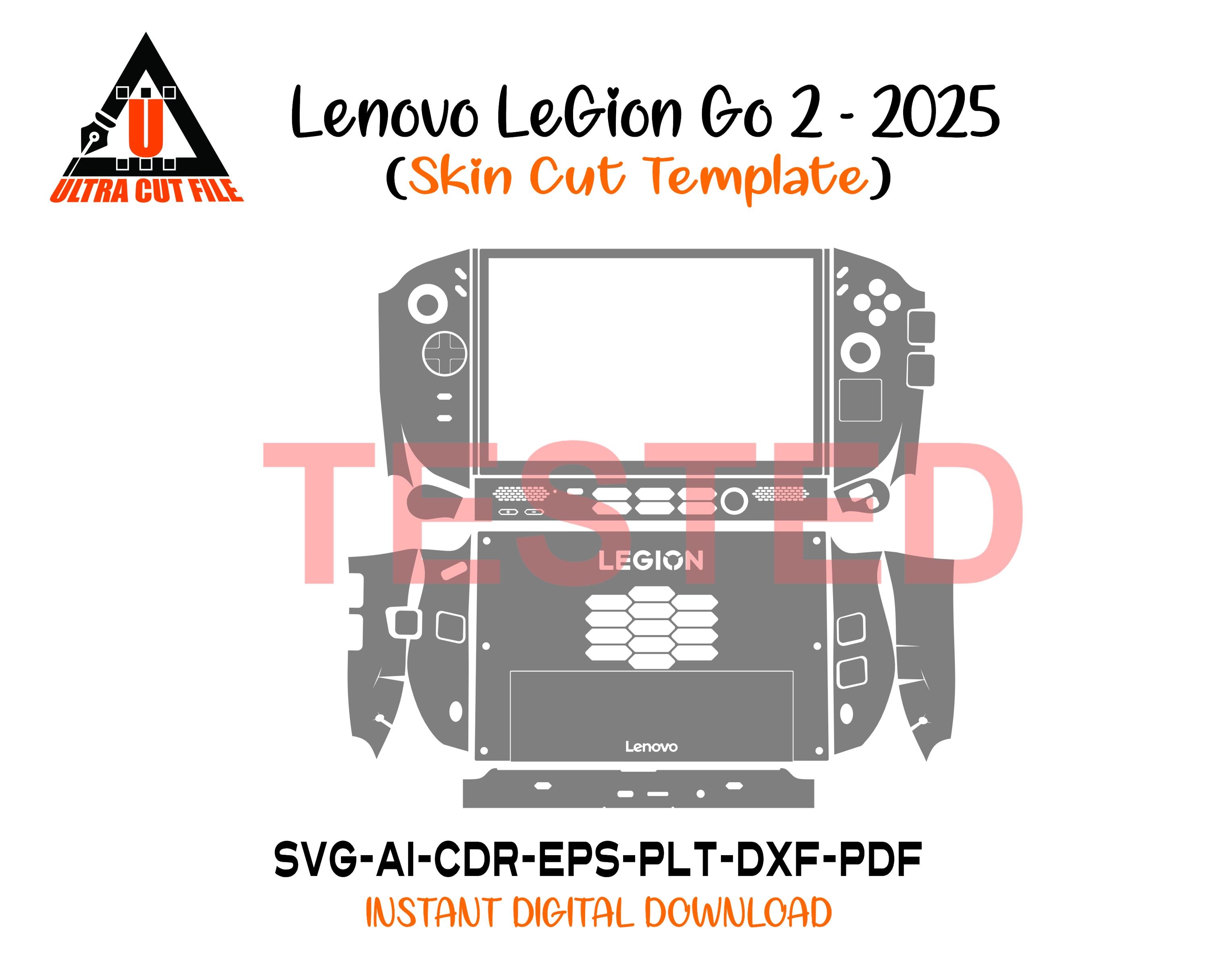 QJONSIU Custodia per Lenovo Legion Go S, [Antigraffio] Morbido TPU Protettiva Custodia con Kickstand, Silicone Custodia Case per Lenovo Legion Go S-Bianco