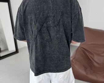 Oversized T-Shirt mit entspannter Passform für Unisex Gym & Streetwear Style