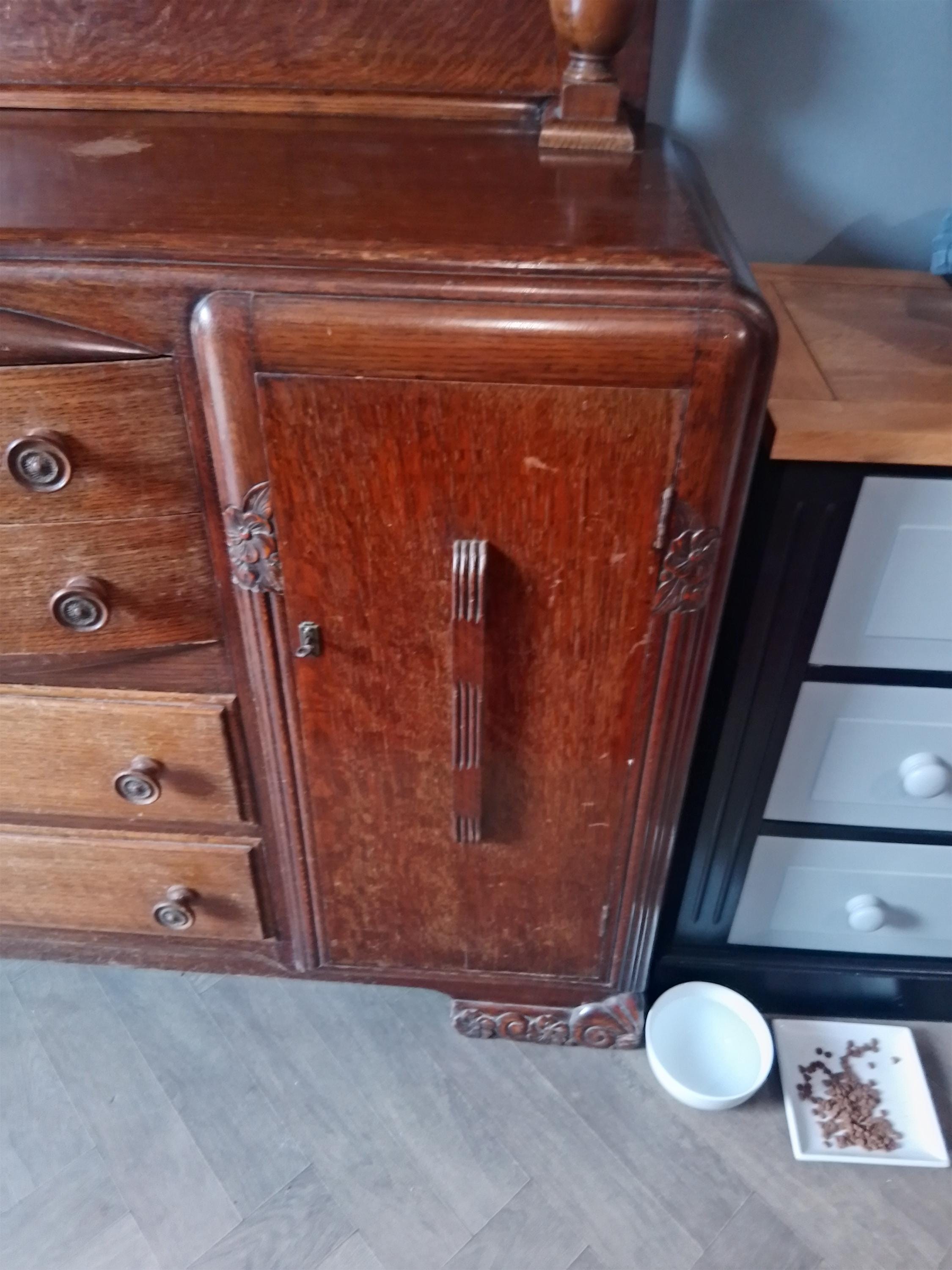 Buffet sideboard antique - Etsy 日本