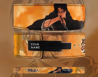 Cinto de Alavanca de Levantamento de Peso Anime Attack on Titan | Cinto de Levantamento de Peso Anime | Cinto de Alavanca de Levantamento ATOT | Cinto de Academia Anime | | Cinto de Alavanca de Levantamento
