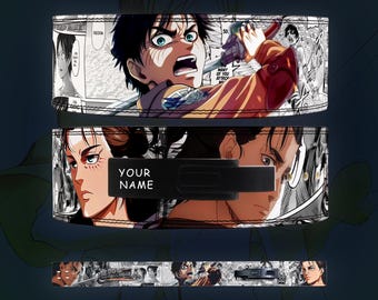 Cinto de alavanca de levantamento de peso de anime Attack On Titan | Cinto de levantamento de peso de anime | Cinto de levantamento de alavanca ATOT | Cinto de academia de anime | | Cinto de alavanca de levantamento de peso |