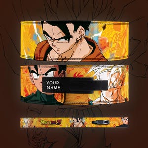 Goku Anime Lever lifting belt Weightlifting Anime belt Powerlifting lever belt Bodybuilding Gym belt Anime lifting belt |Anime lever Belt|