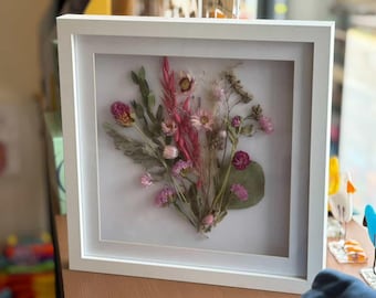 Framed Natural Flowers