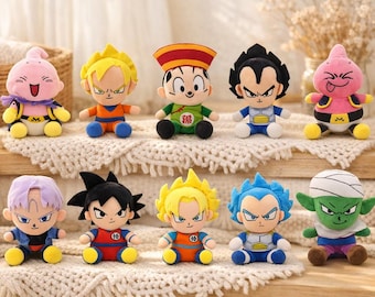 Dragon Ball Z Plush Toys 20cm Anime Characters Stuffed Dolls Gift