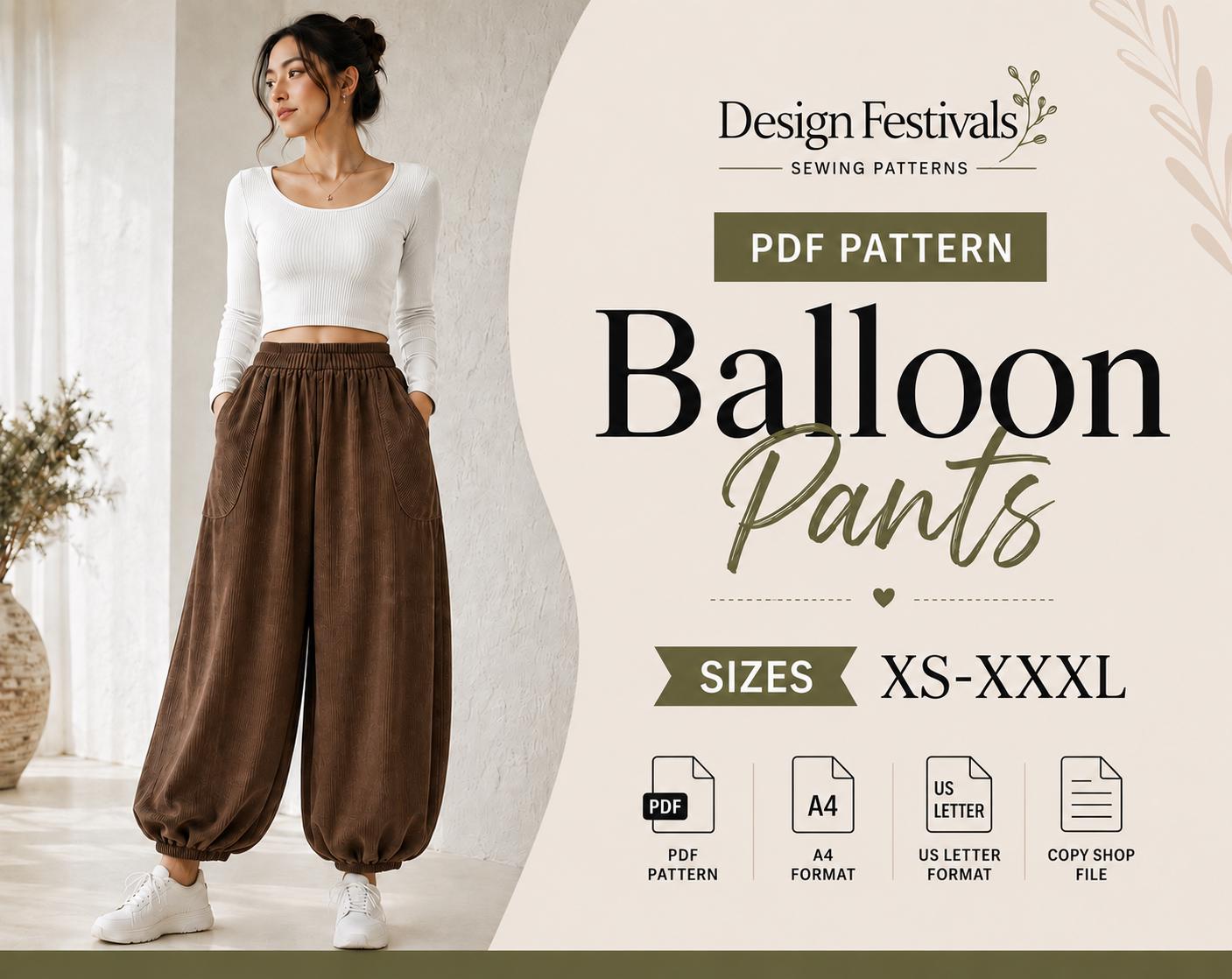 Lantern Pants - Etsy