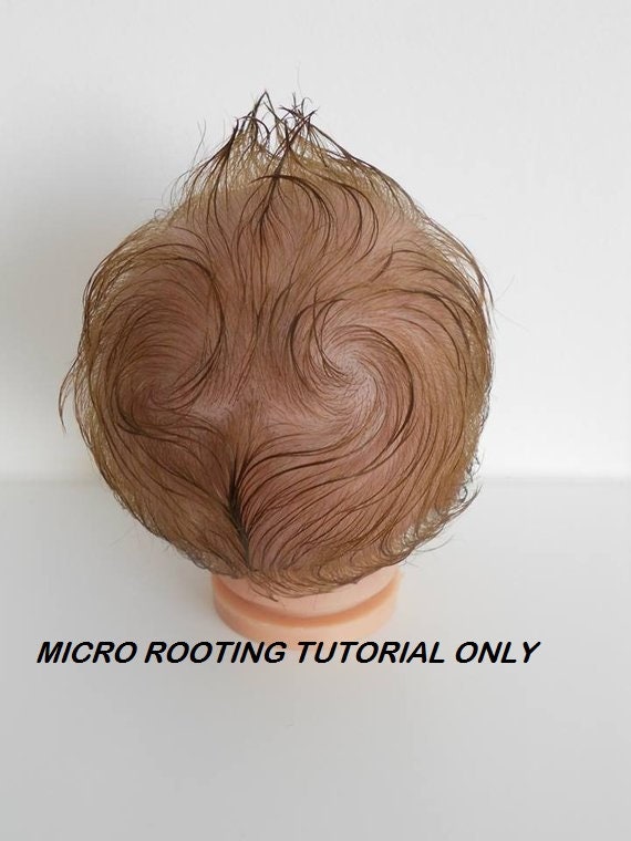 reborn hair rooting