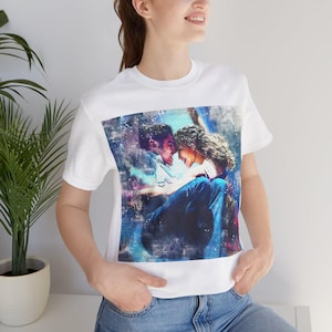 Vintage Retro look movie poster fan art The greatest showman Zendaya and Zac Efron Unisex Tee Shirt