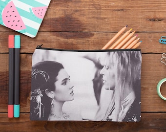 Vintage-Retro-Stil Jareth der Koboldkönig Labyrinth noble Film David Bowie Accessory Pouch Kosmetiktasche zurück zu Schullehrergeschenk