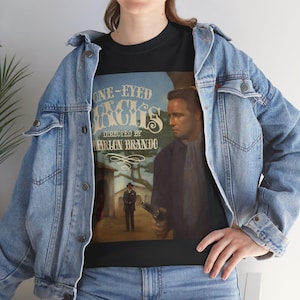 Vintage Retro Shirt Young Marlon Brando Fan art Shirt Old Hollywood Shirt For Marlon Brando Fans.