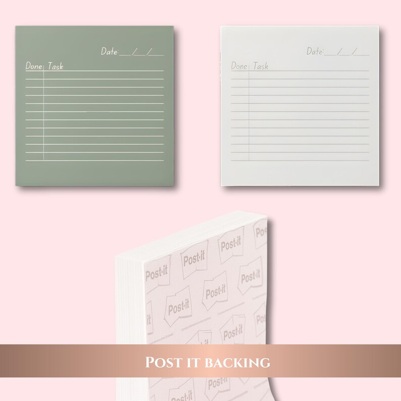 Customized sticky notes task list business supplies sticky note customized weekly list minimalist notepad gift for student memo teacher gift image 13