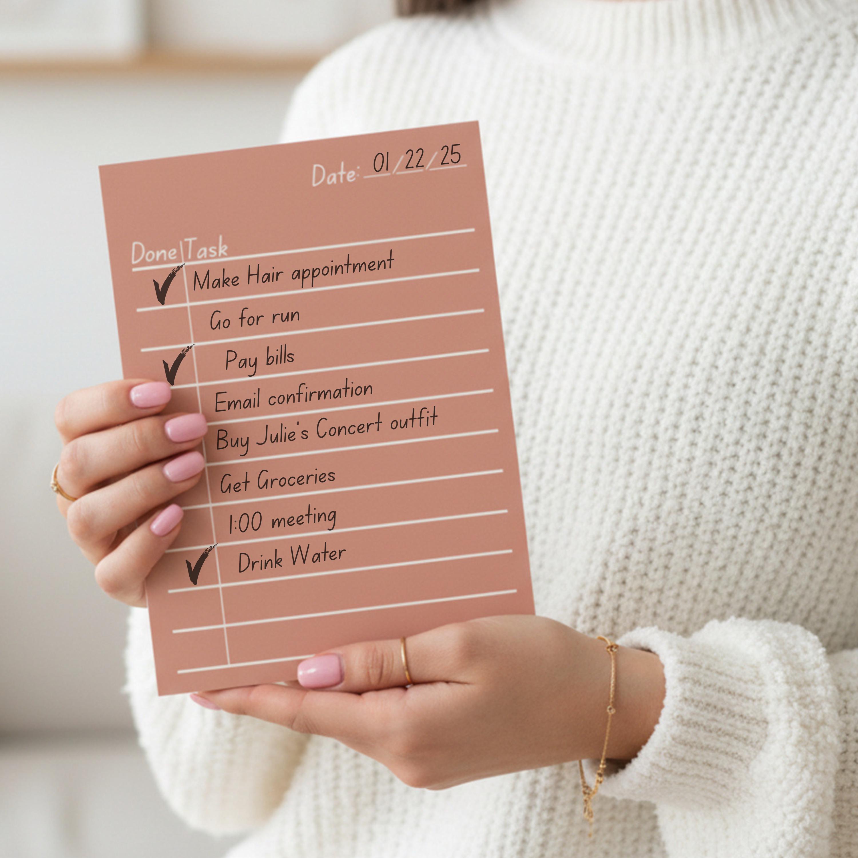 Customized Sticky Notes Task List Business Supplies Sticky Note ...