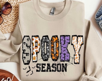Retro Halloween Spooky Coquette Png, Halloween Girly png, Fall png, Sublimation png,Halloween Leopard Checkered Fall, Spooky png