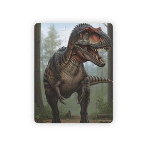Rompecabezas de dinosaurio Allosaurus para niños: 30 piezas
