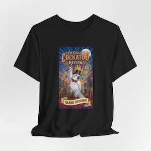 Funny Cockatoo Review Graphic Tee - Animal Lover Gift