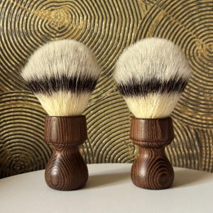 Shaving brush wood