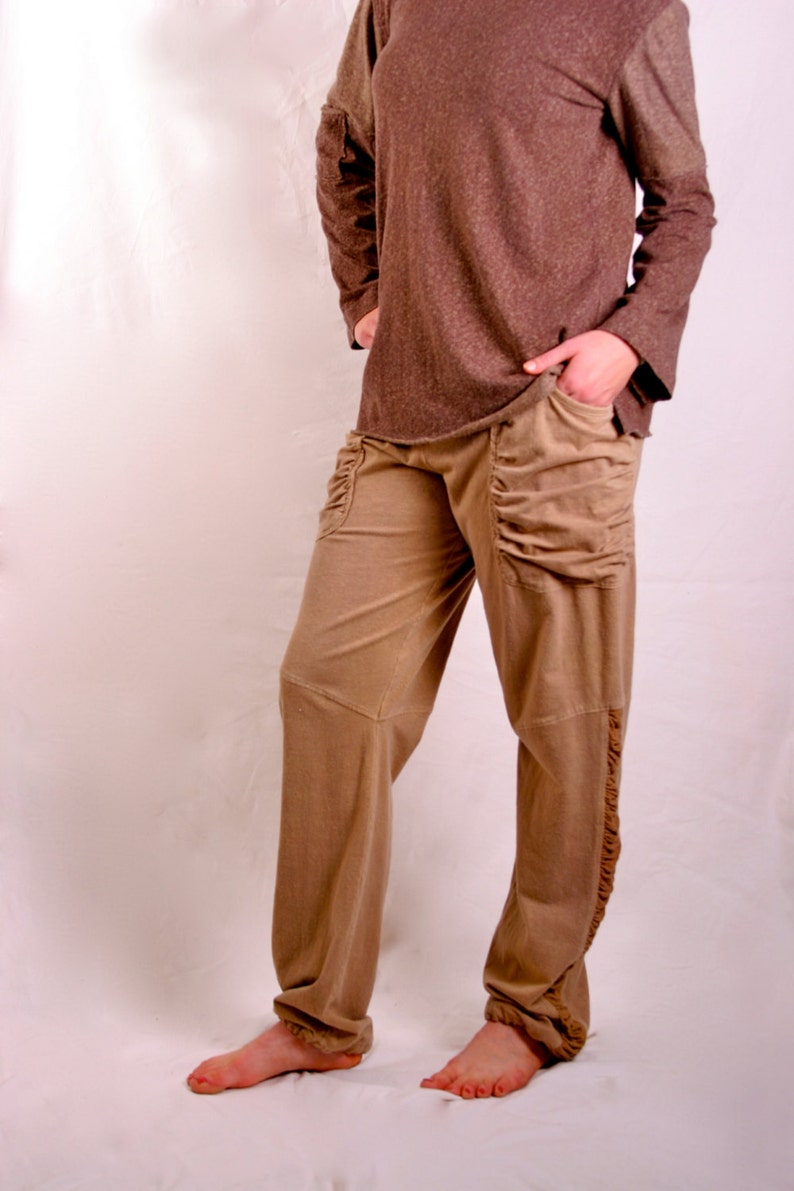 Slouch Pant in hemp/organic cotton/lycra. Play in them, sleep in them image 5