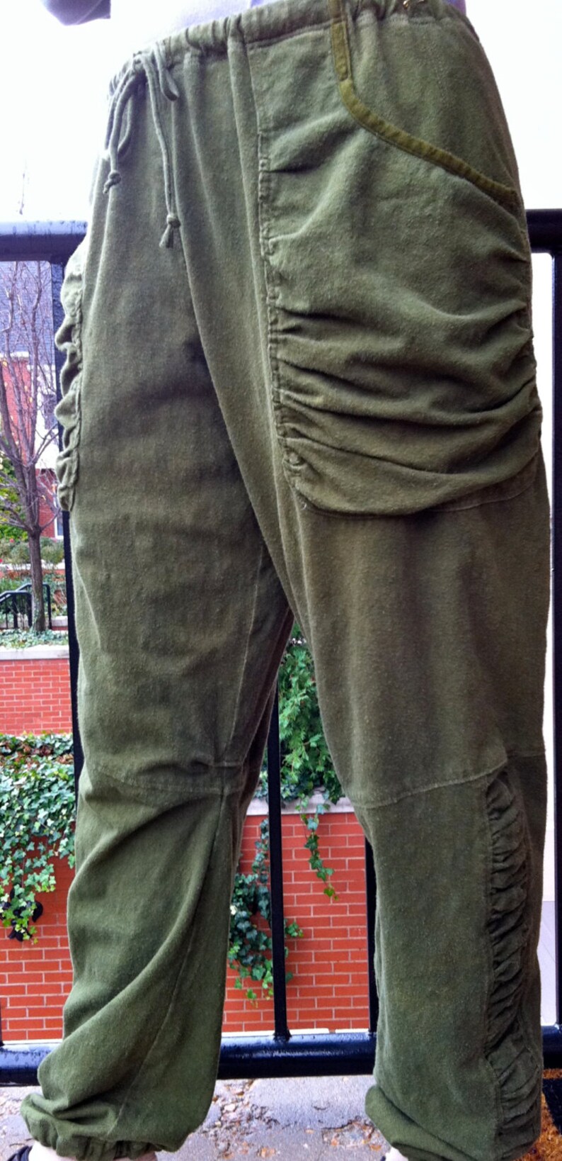 Slouch Pant in hemp/organic cotton/lycra. Play in them, sleep in them image 6