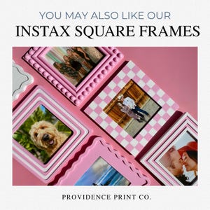 Magnetic Polaroid Frame Retro Aesthetic Fridge Frame Gallery Kitchen Decor Home Office Photo Gift for Travel Lover Girls Night Gift Birthday image 10