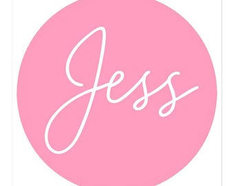Personalized Name Sticker