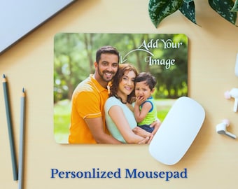 Personalized Best Mouse Pad | Halloween Unique Gift for Dad | Custom Coworker Christmas Gift