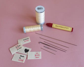 Starter Kit for Doll-Makers, Doll-Making Materials, Natural Materials