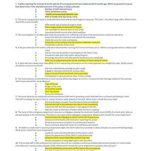 HESI Fundamentals Exit Exam Version 1-4