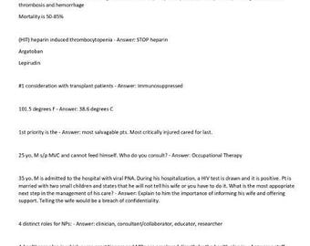 Revisión del examen de Enfermería de Cuidados Intensivos para Adultos y Gerontología (AGACNP-BC) 2024 de la ANCC